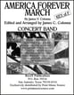 America Forever March Concert Band sheet music cover